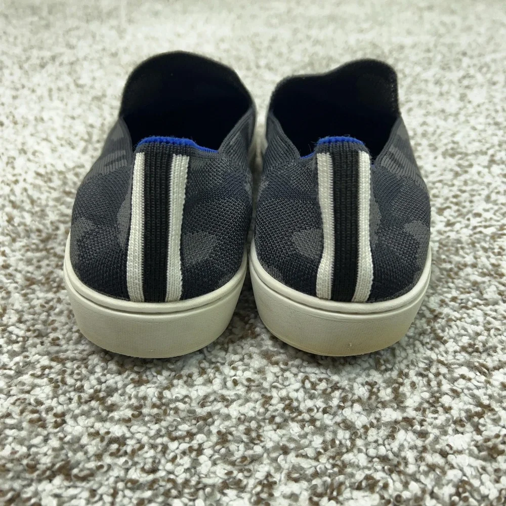 Rothys Shoes‎ Womens Size 10.5 Gray Camo City Slip On Sneaker Flats Knit Casual